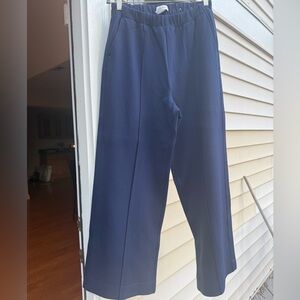 On 34 Navy Ponte Pull up Pants